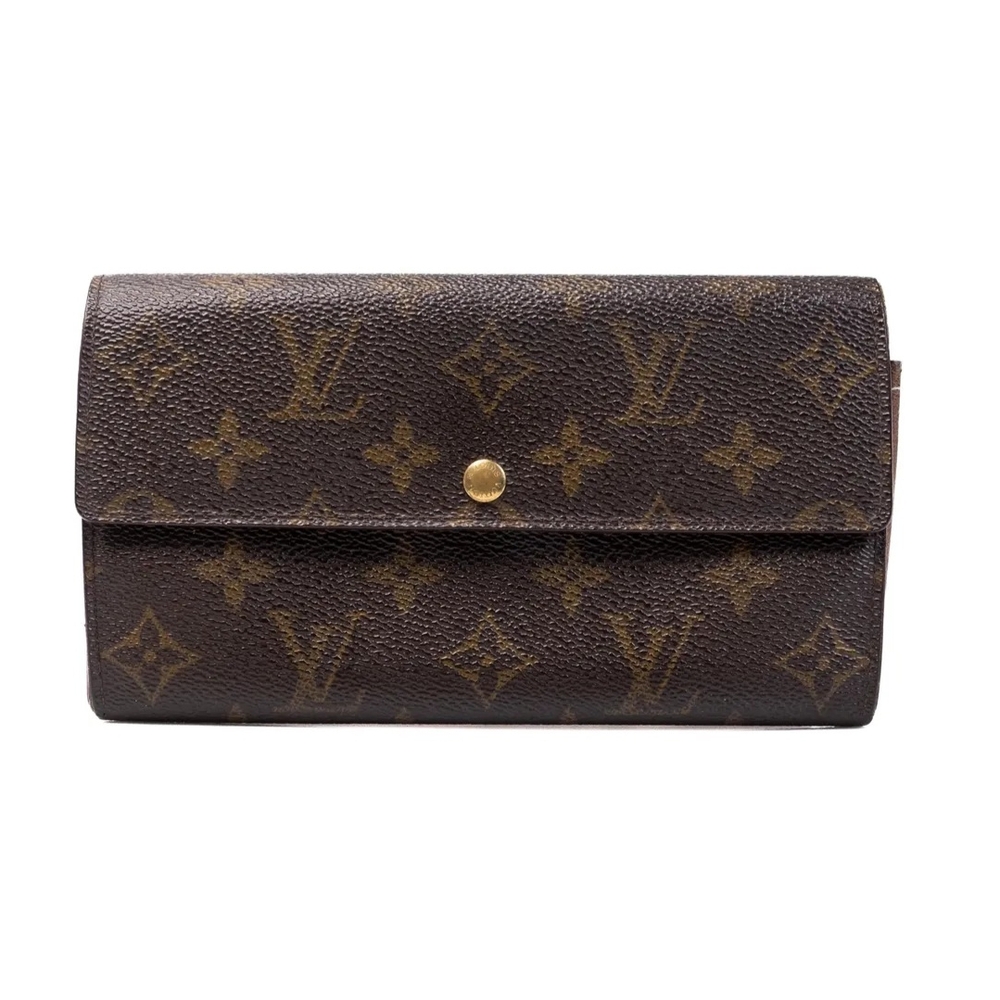 Louis Vuitton Dark Brown Monogram Wallet